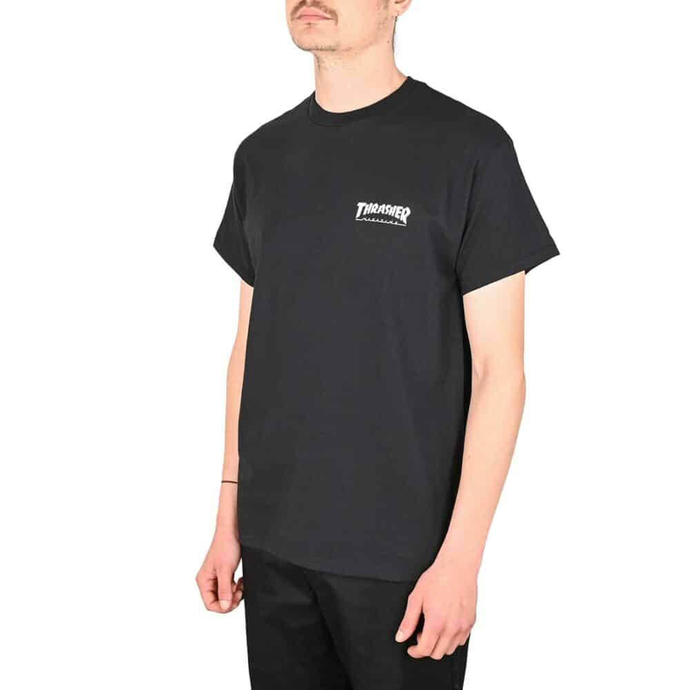 Thrasher Little Thrasher S/S T-Shirt - Black