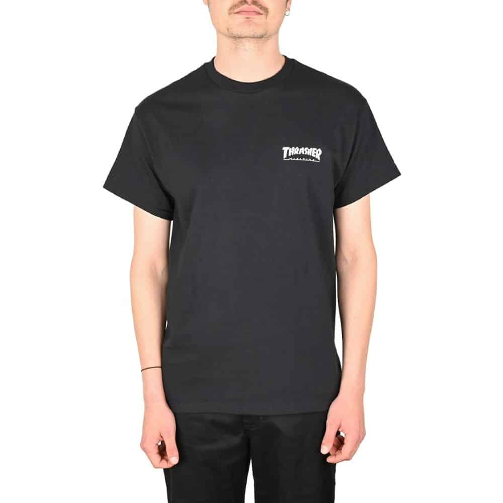 Thrasher Little Thrasher S/S T-Shirt - Black
