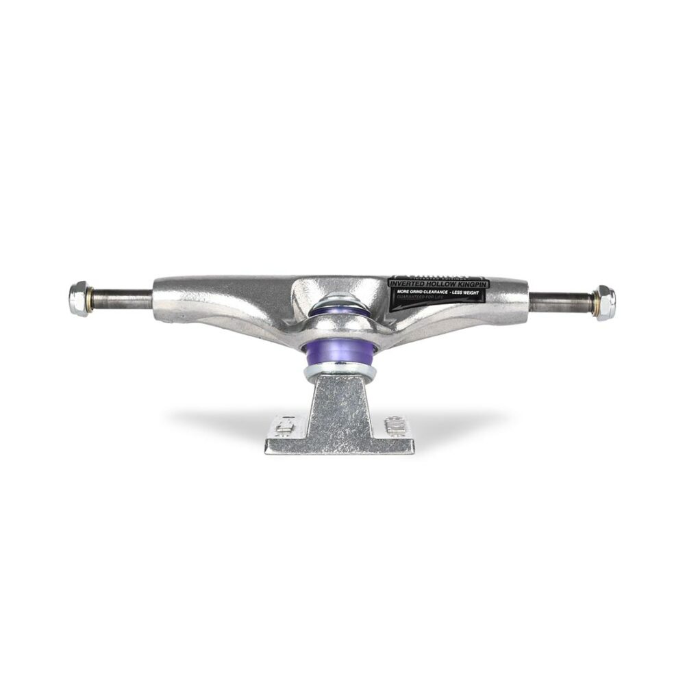 Thunder Inverted Kingpin 147 Trucks (Pair) – Polished Silver