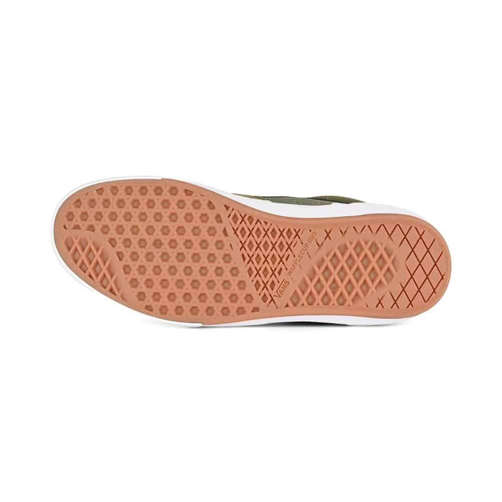 Vans 114 Mid BMX Shoes - Dark Olive