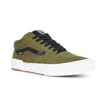 Vans 114 Mid BMX Shoes - Dark Olive