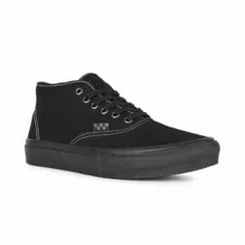Vans Authentic Mid Skate Shoes - Blackout