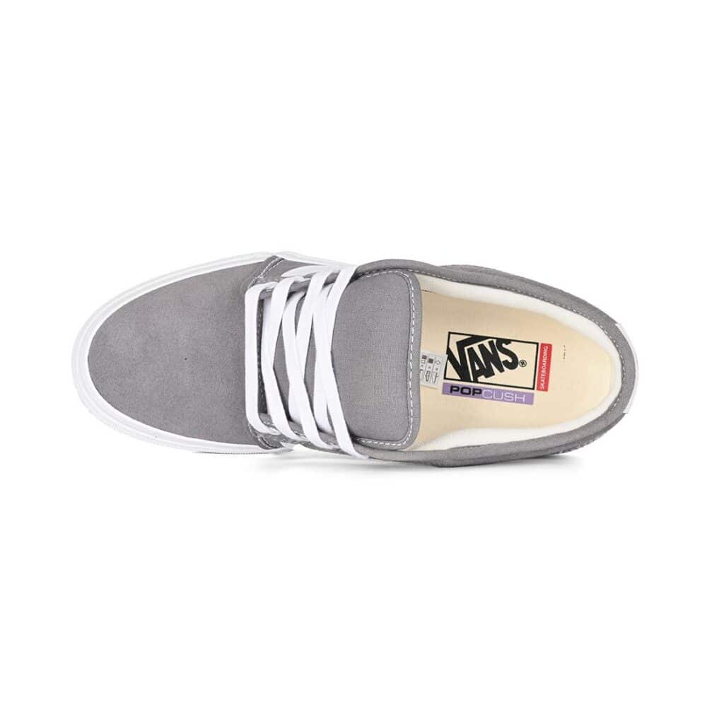Vans Chukka Low Sidestripe Skate Shoes - Light Grey