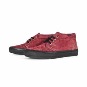Vans Chukka Skate Shoes - Dark Red/Black - Supereight
