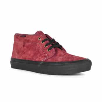 Vans Chukka Skate Shoes - Dark Red/Black