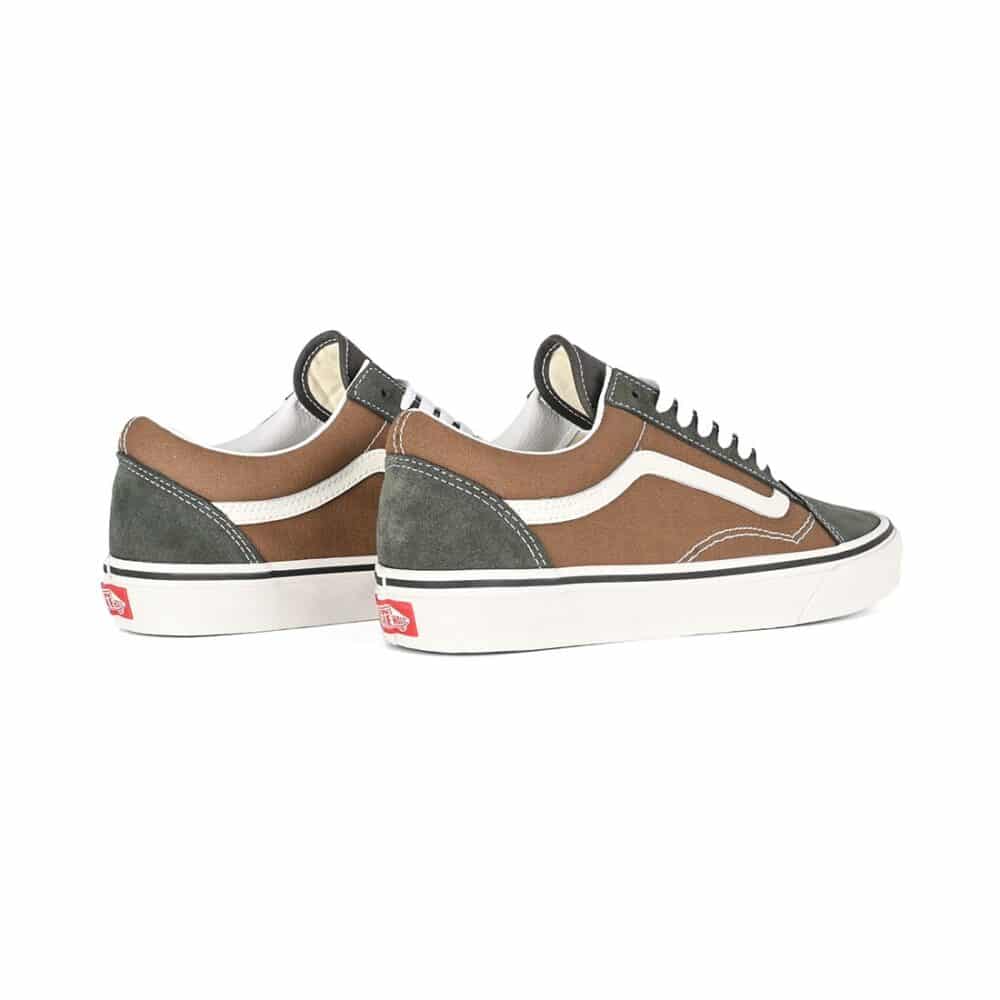 Vans Classic Old Skool Skate Shoes - Pop Brown/Multi