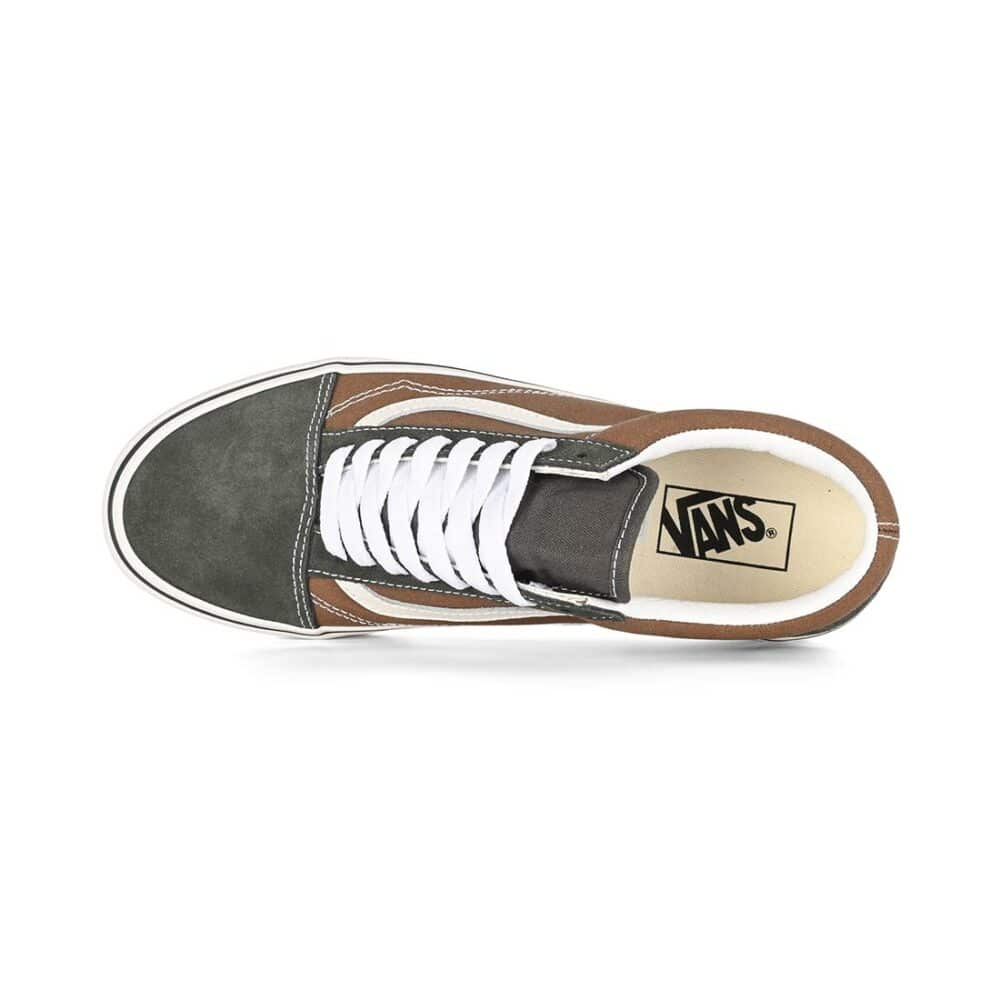 Vans Classic Old Skool Skate Shoes - Pop Brown/Multi