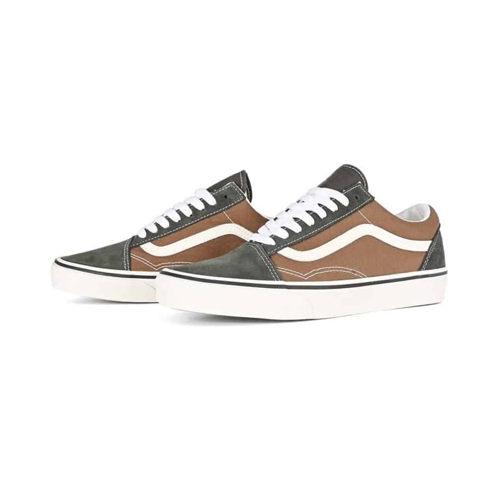 Vans Classic Old Skool Skate Shoes - Pop Brown/Multi