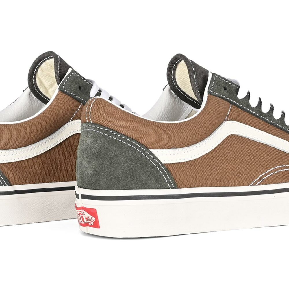 Vans Classic Old Skool Skate Shoes - Pop Brown/Multi