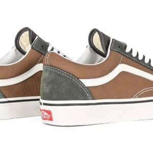 Vans Classic Old Skool Skate Shoes - Pop Brown/Multi