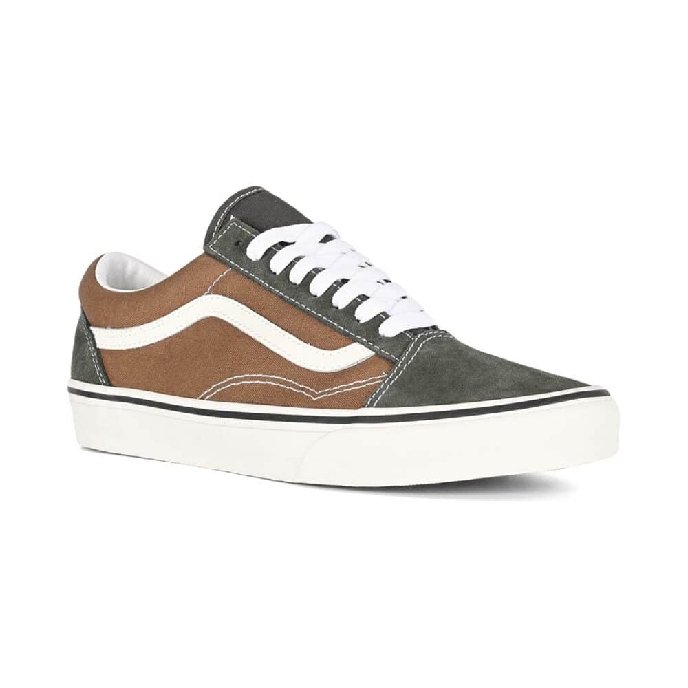 Vans Classic Old Skool Skate Shoes - Pop Brown/Multi