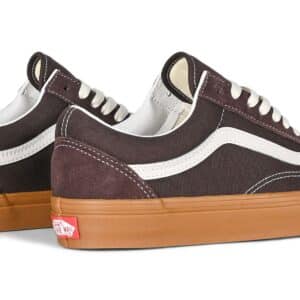 Vans Classic Old Skool Skate Shoes - Vintage Gum/Chocolate