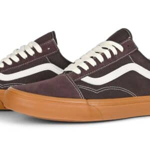 Vans Classic Old Skool Skate Shoes - Vintage Gum/Chocolate