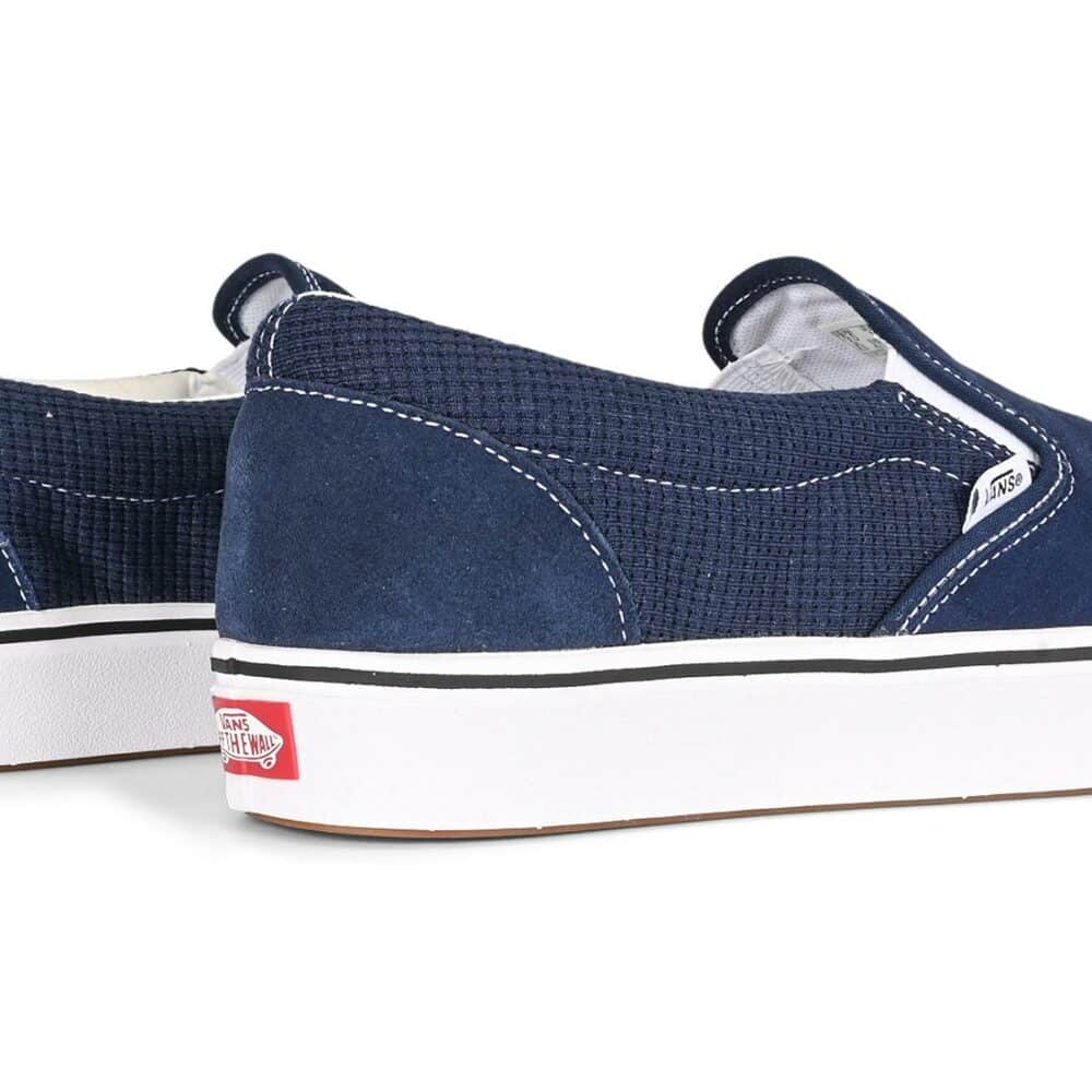 Vans Classic Slip-On Comfy Cush Skate Shoes - Dress Blues