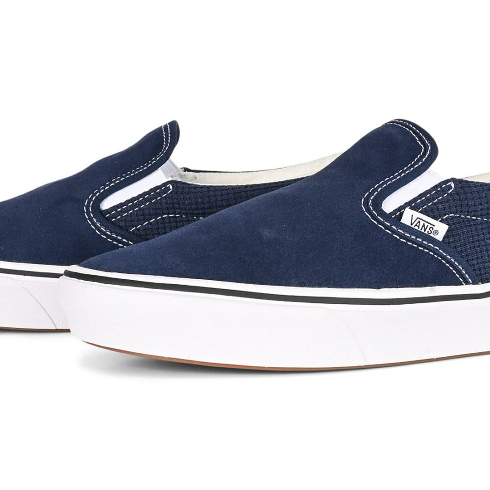 Vans Classic Slip-On Comfy Cush Skate Shoes - Dress Blues