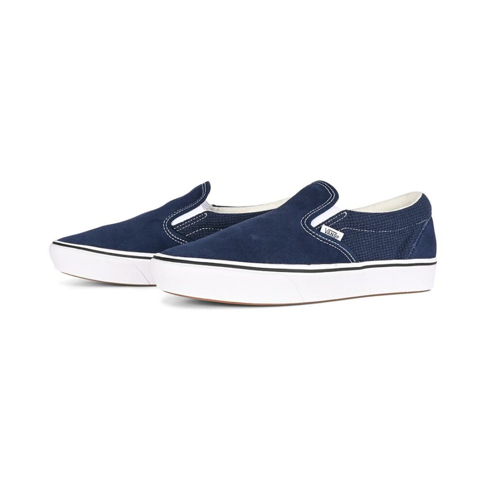Vans Classic Slip-On Comfy Cush Skate Shoes - Dress Blues
