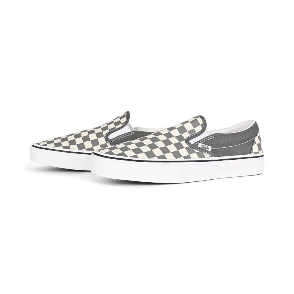 Vans Classic Slip-On SF Skate Shoes - Green Milieu/Marshmallow