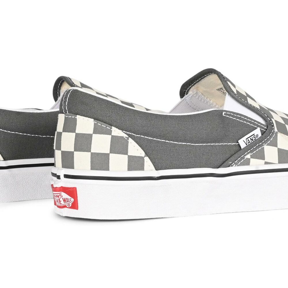 Vans Classic Slip-On SF Skate Shoes - Green Milieu/Marshmallow
