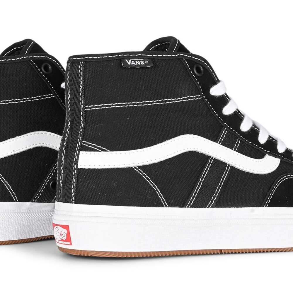 Vans Gilbert Crockett High Pro Skate Shoes - Black/White