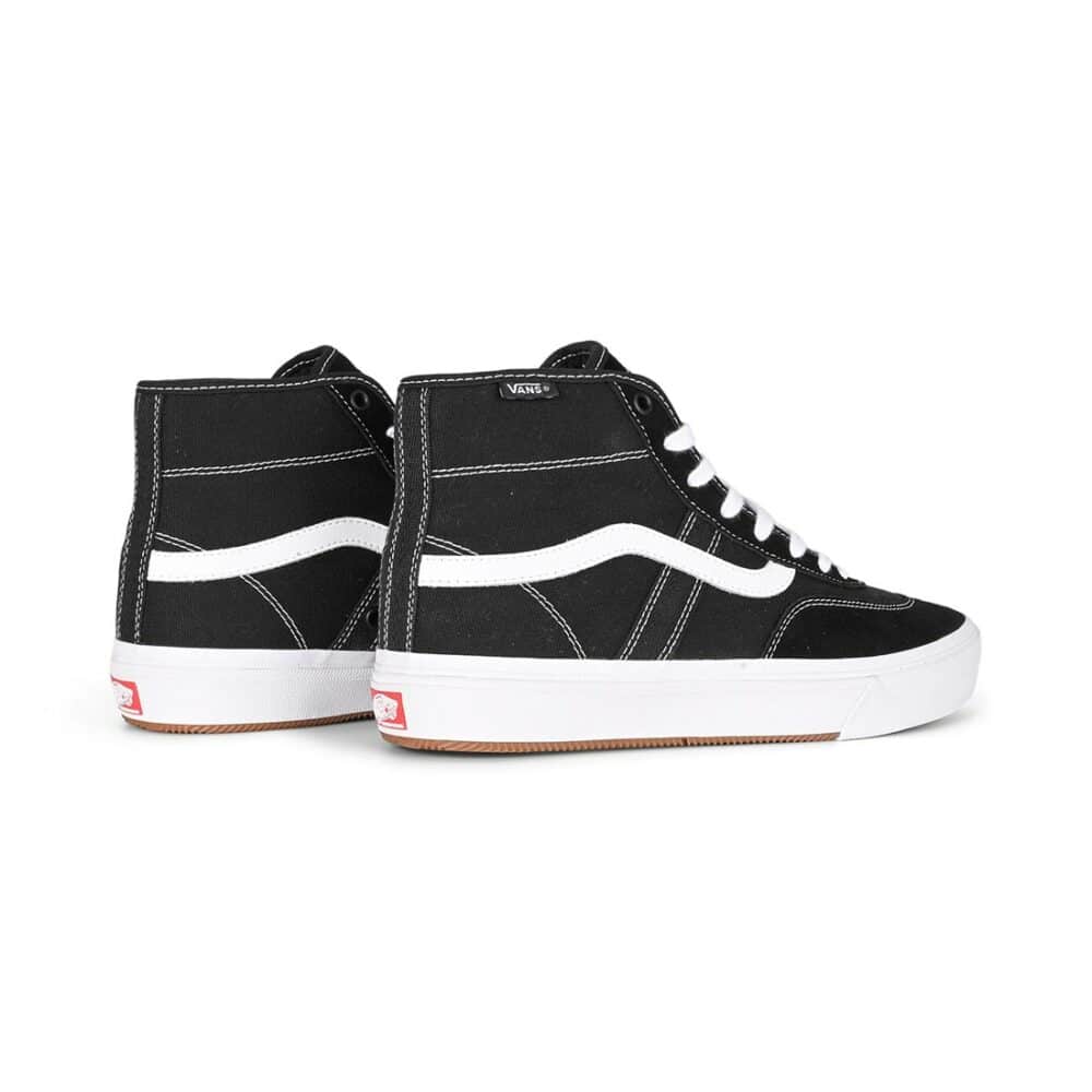 Vans Gilbert Crockett High Pro Skate Shoes - Black/White