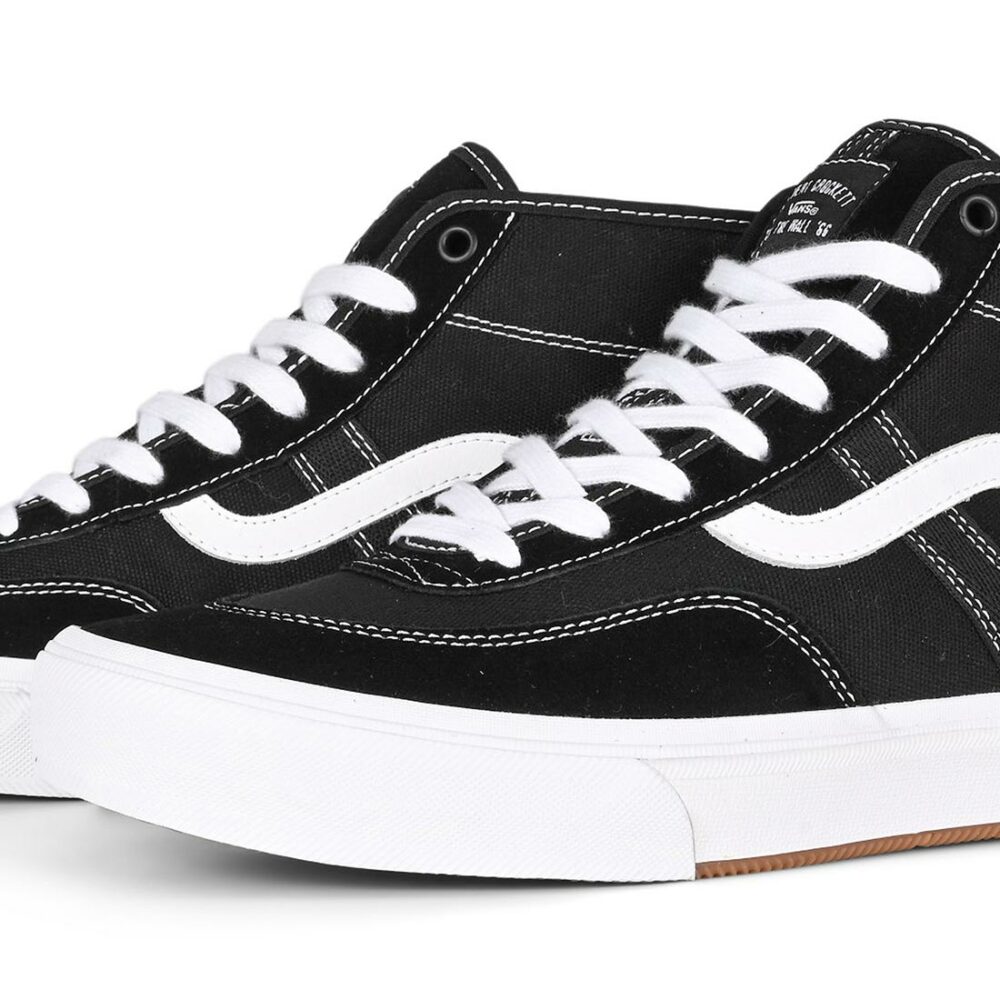 Vans Gilbert Crockett High Pro Skate Shoes - Black/White