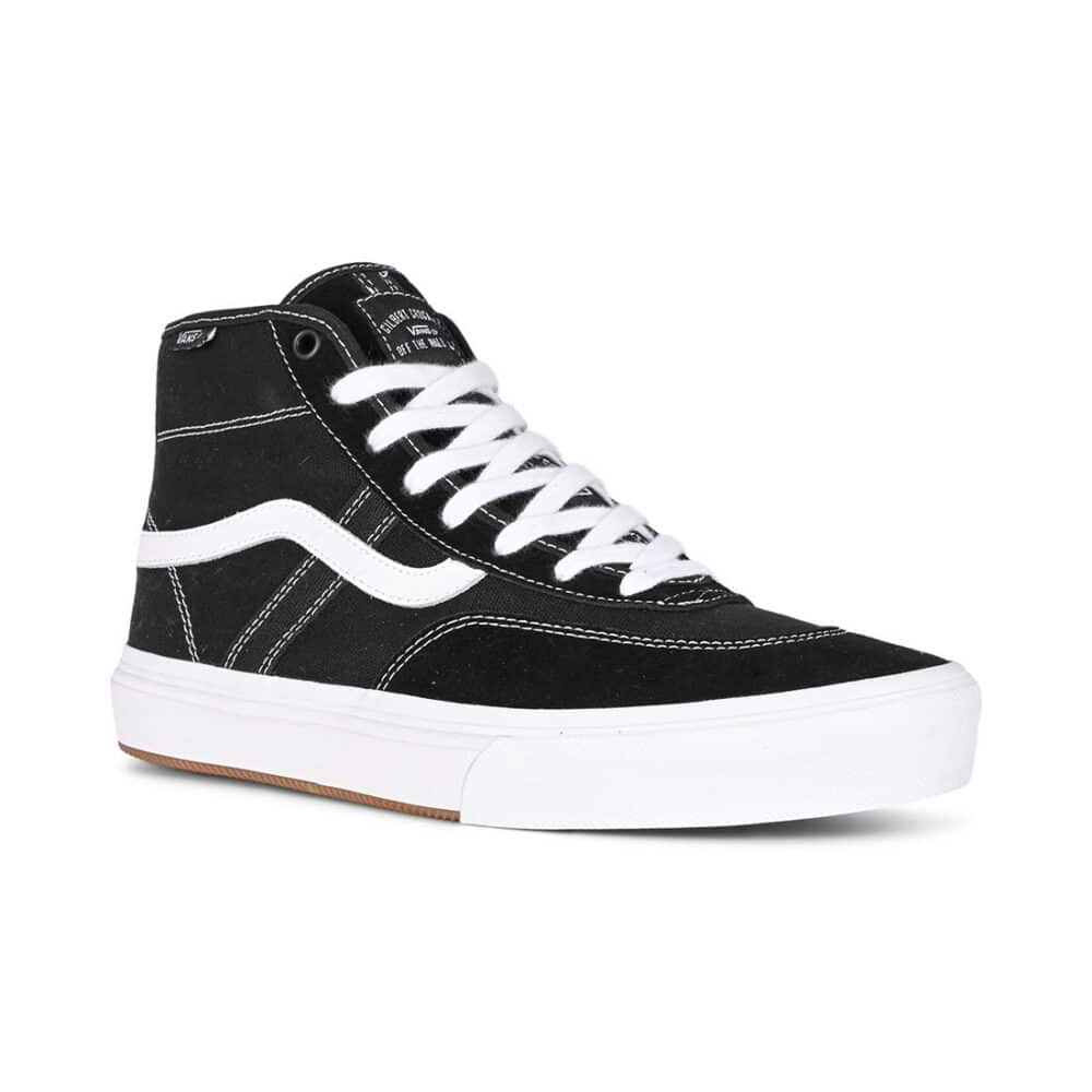 Vans Gilbert Crockett High Pro Skate Shoes - Black/White
