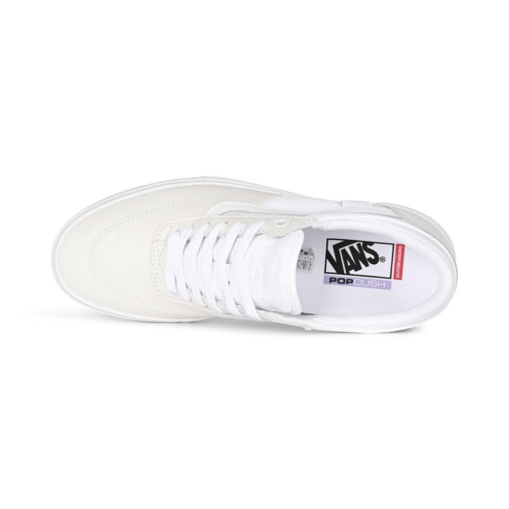 Vans Gilbert Crockett Pro Skate Shoes - White/White
