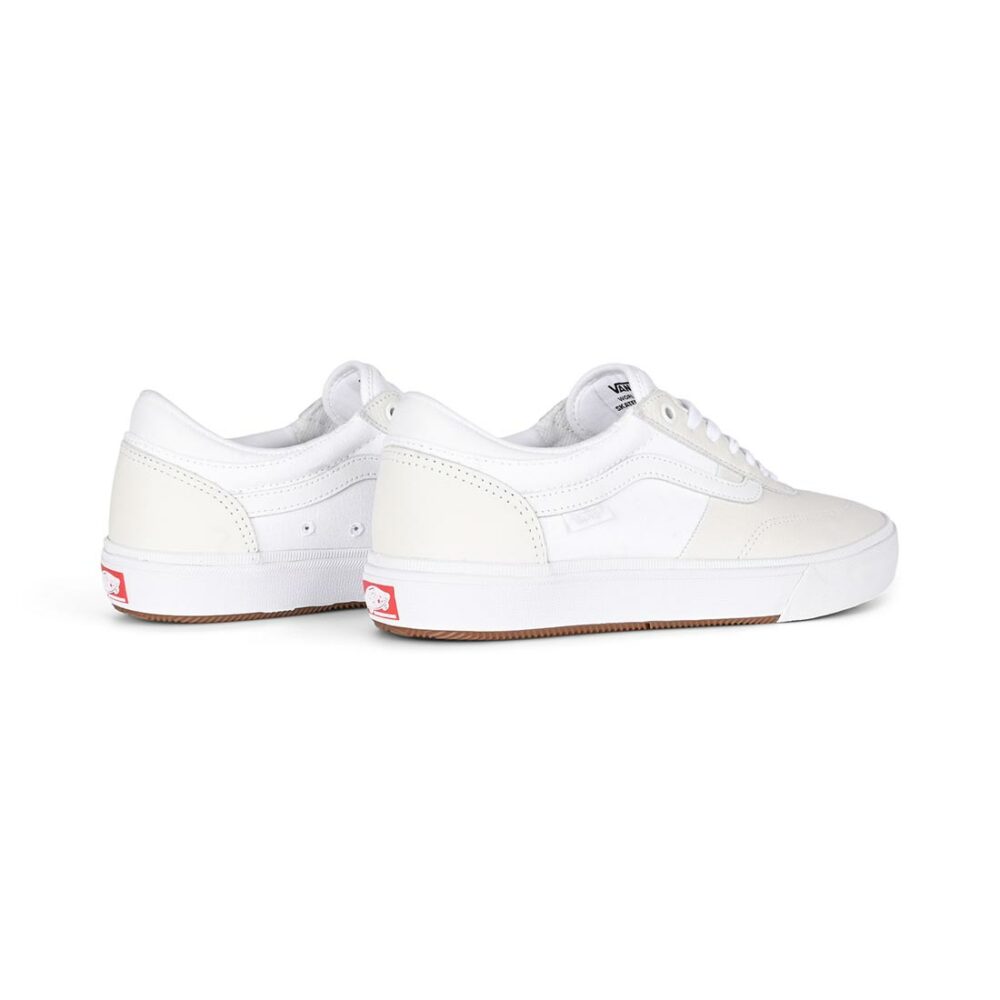 Vans Gilbert Crockett Pro Skate Shoes - White/White