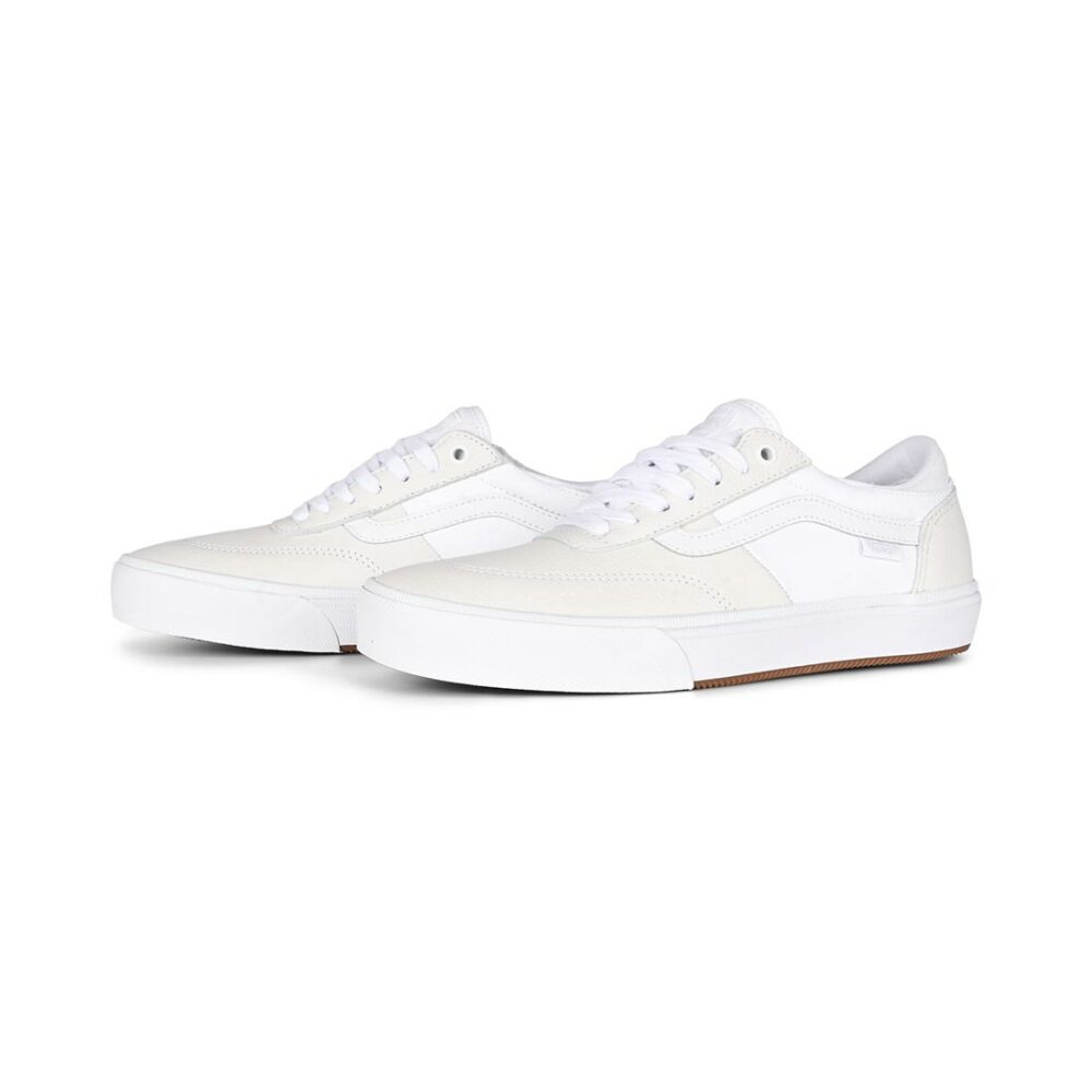 Vans Gilbert Crockett Pro Skate Shoes - White/White