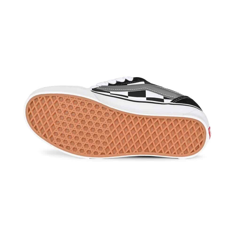 Vans Knu Skool Skate Shoes - Mega Check/Black