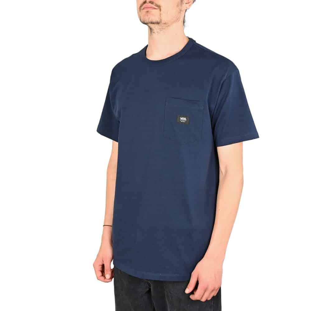 Vans Off The Wall II Pocket S/S T-Shirt - Dress Blues