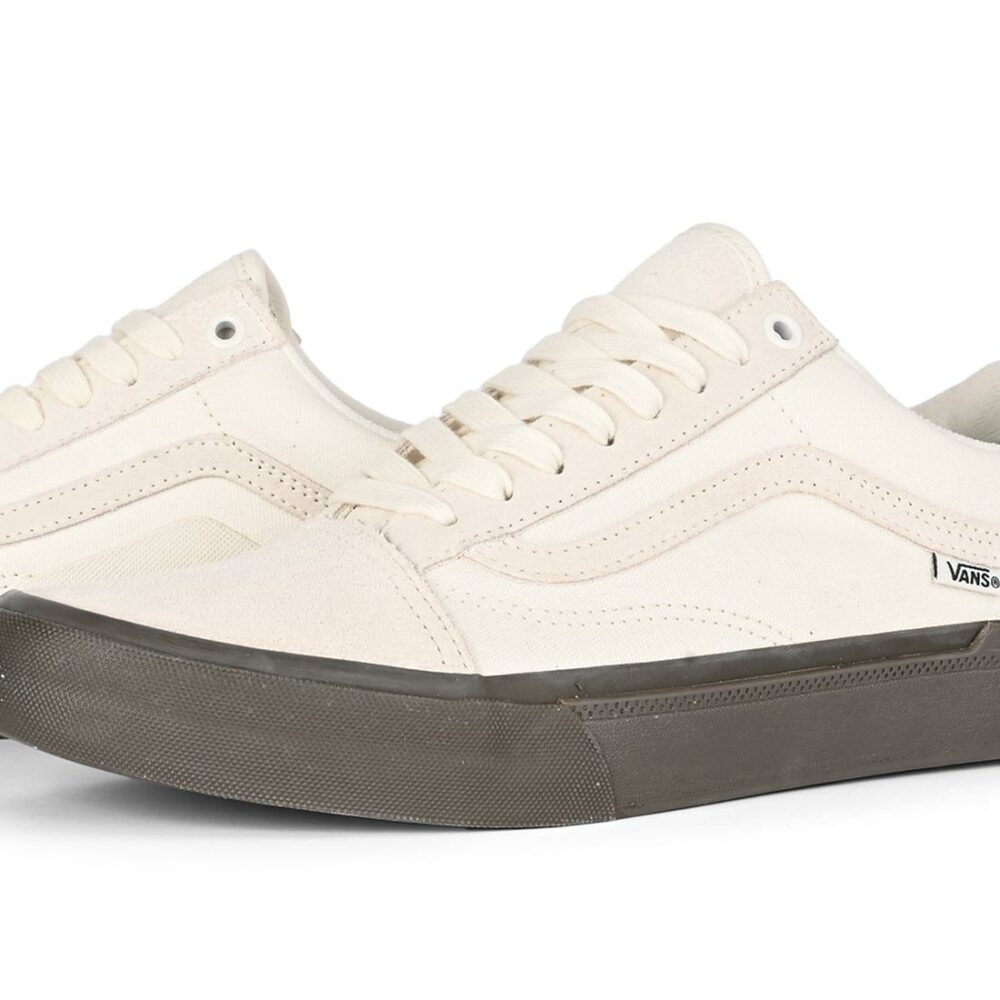 Vans Old Skool BMX Shoes - Marshmallow/Gum