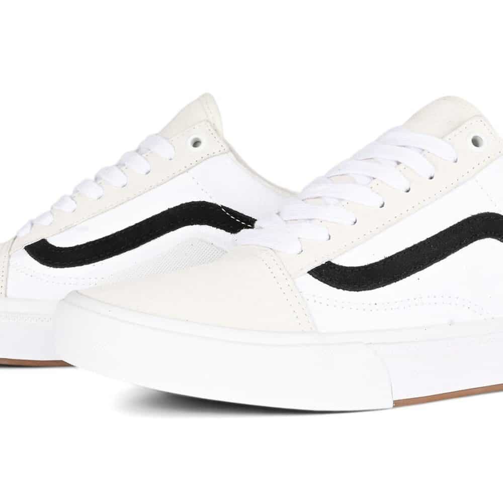 Vans Old Skool BMX Shoes - Marshmallow/White