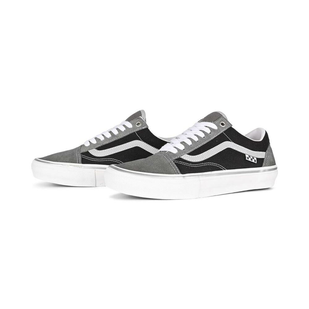 Vans Old Skool Skate Shoes - Reflective/Black/Grey