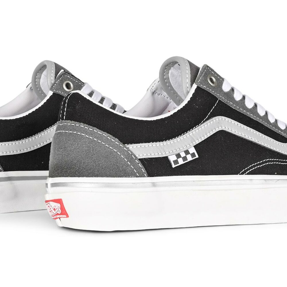 Vans Old Skool Skate Shoes - Reflective/Black/Grey