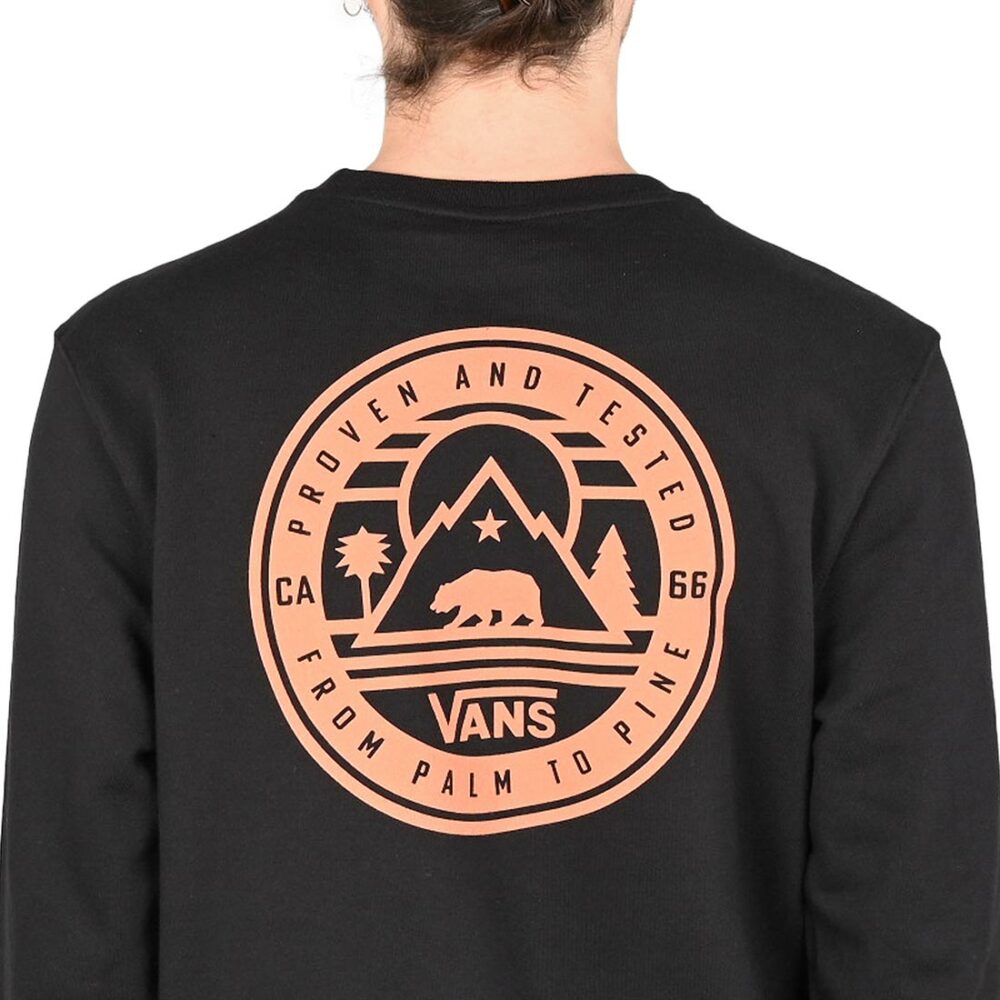Vans Palm To Pine Crew Sweater - Black