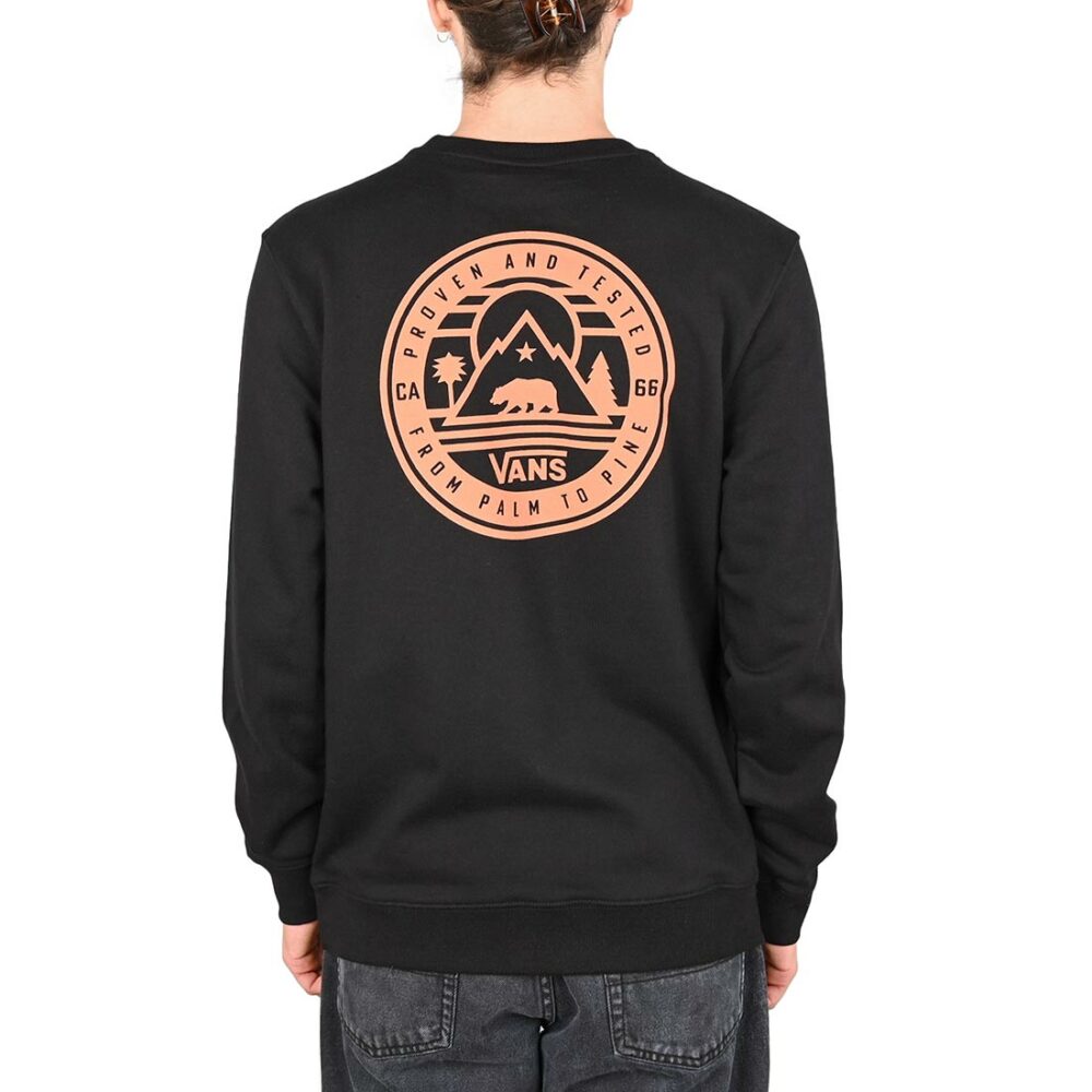 Vans Palm To Pine Crew Sweater - Black