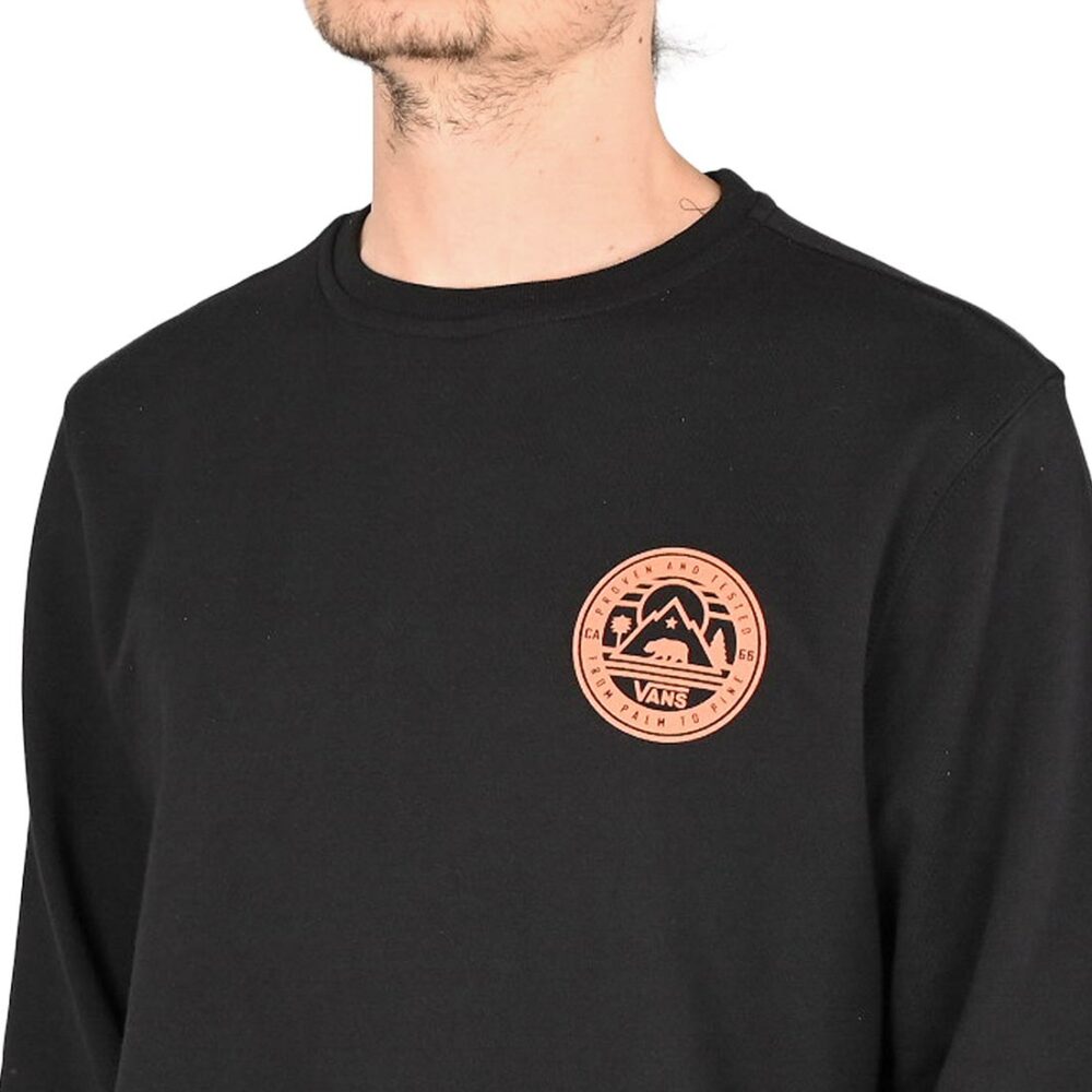Vans Palm To Pine Crew Sweater - Black