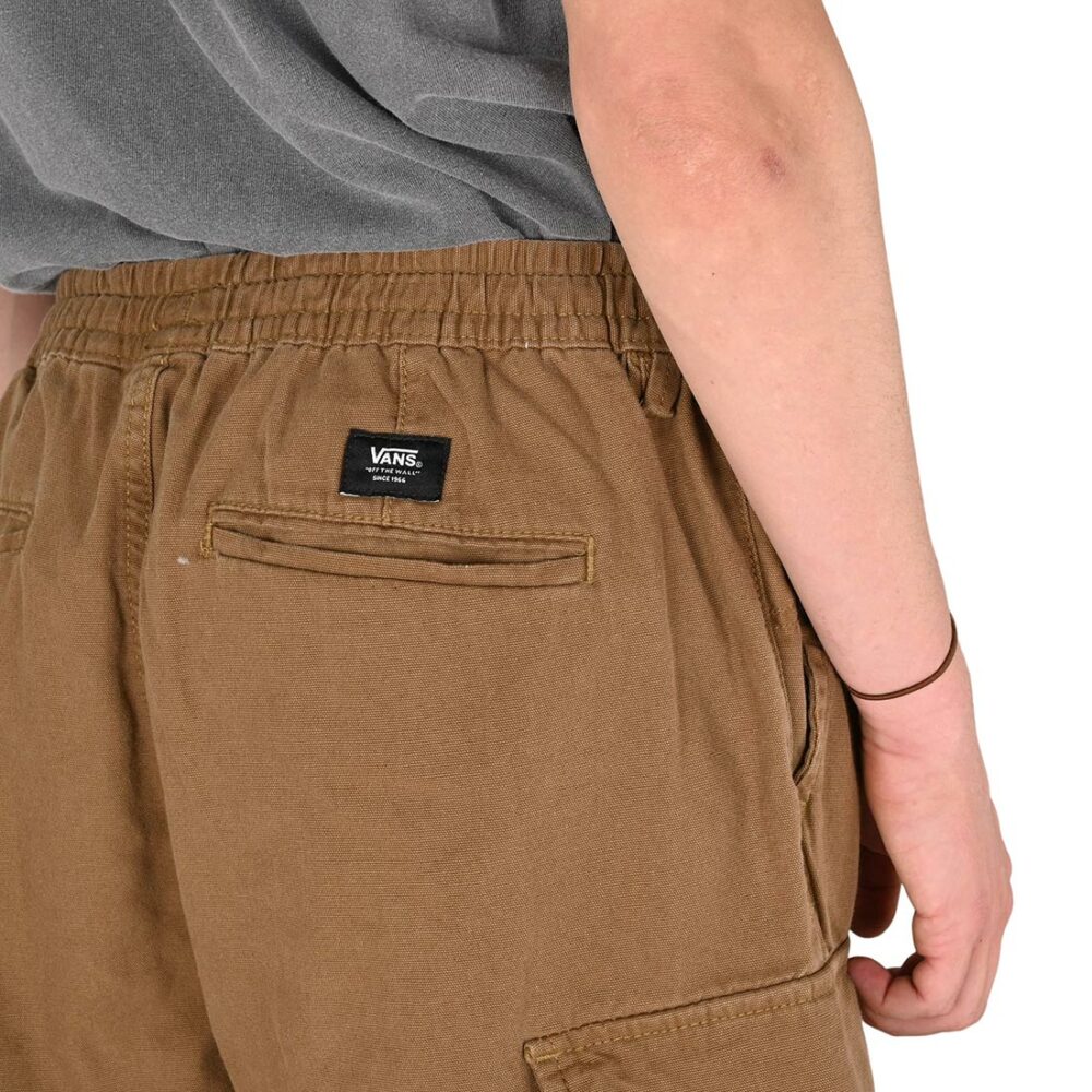 Vans Range Baggy Cargo Elasticated Pants - Kangaroo