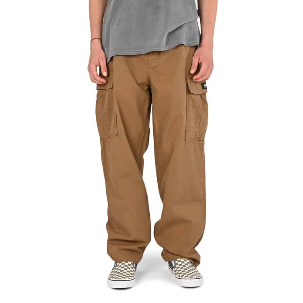 Vans Range Baggy Cargo Elasticated Pants - Kangaroo