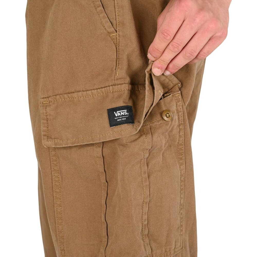 Vans Range Baggy Cargo Elasticated Pants - Kangaroo