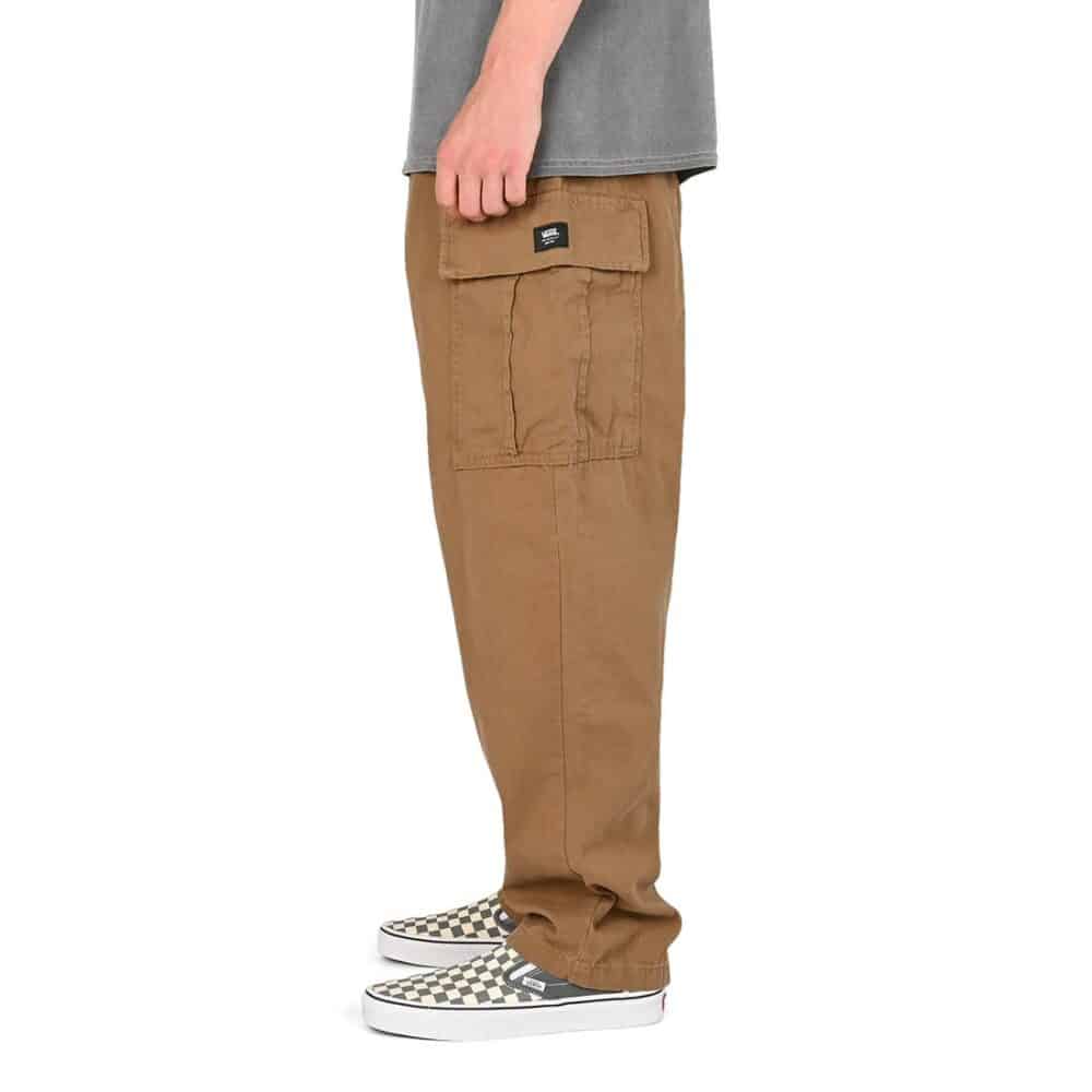 Vans Range Baggy Cargo Elasticated Pants - Kangaroo