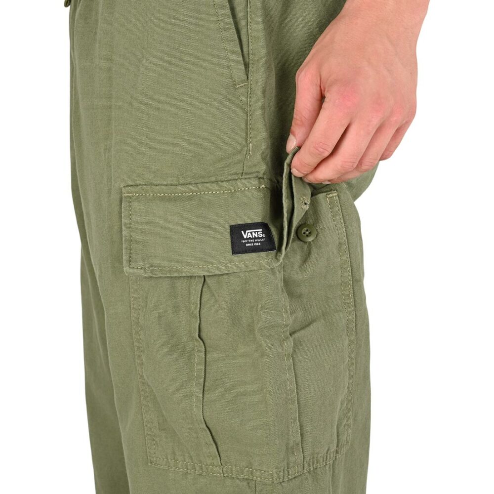 Vans Range Baggy Cargo Elasticated Pants - Bitter Chocolate