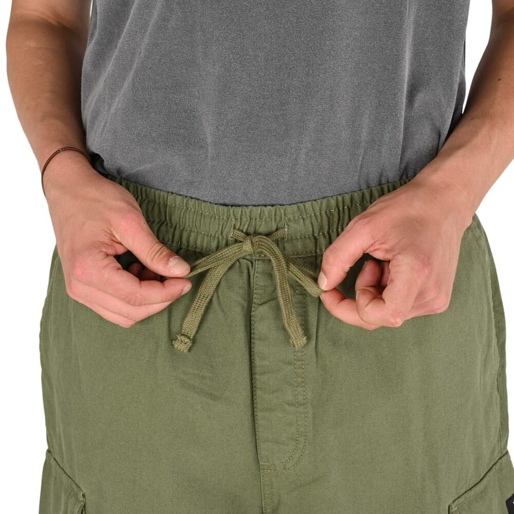 Vans Range Baggy Cargo Elasticated Pants - Bitter Chocolate