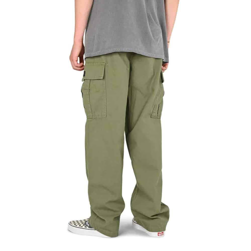 Vans Range Baggy Cargo Elasticated Pants - Bitter Chocolate