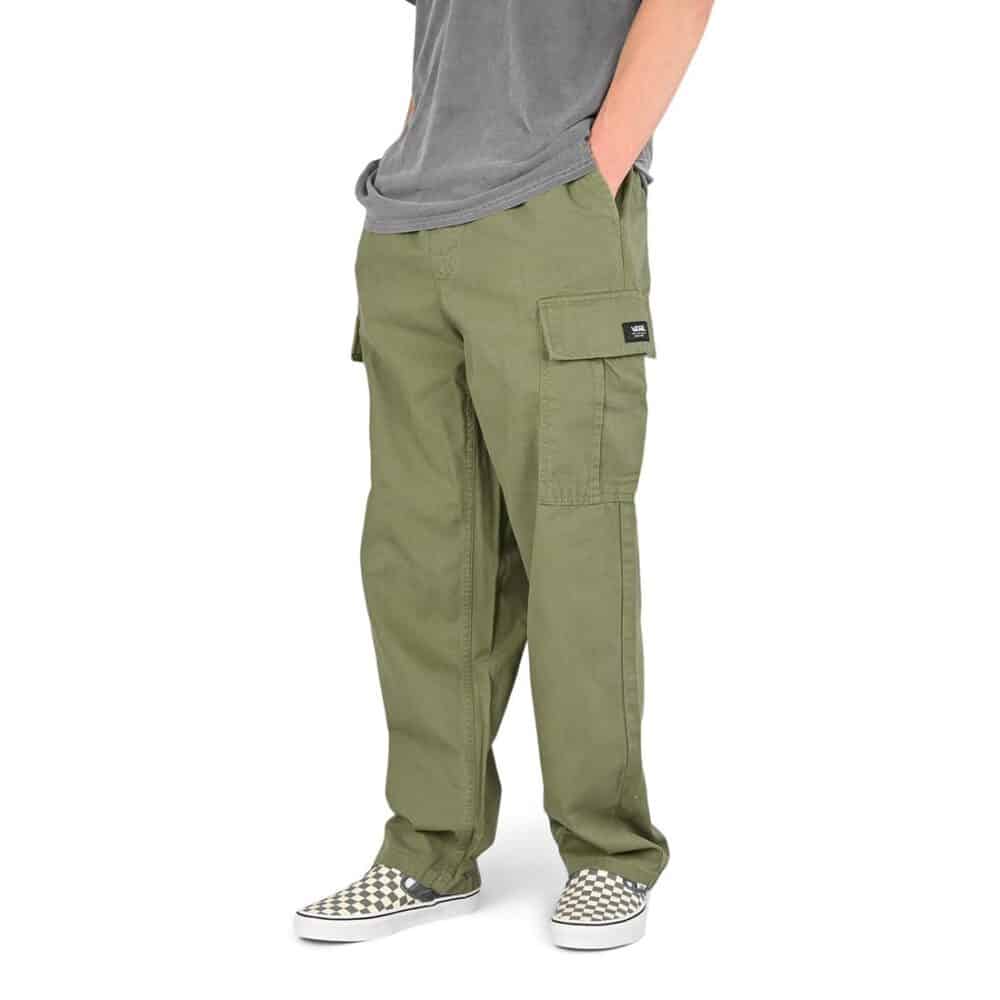 Vans Range Baggy Cargo Elasticated Pants - Olivine (Copy)