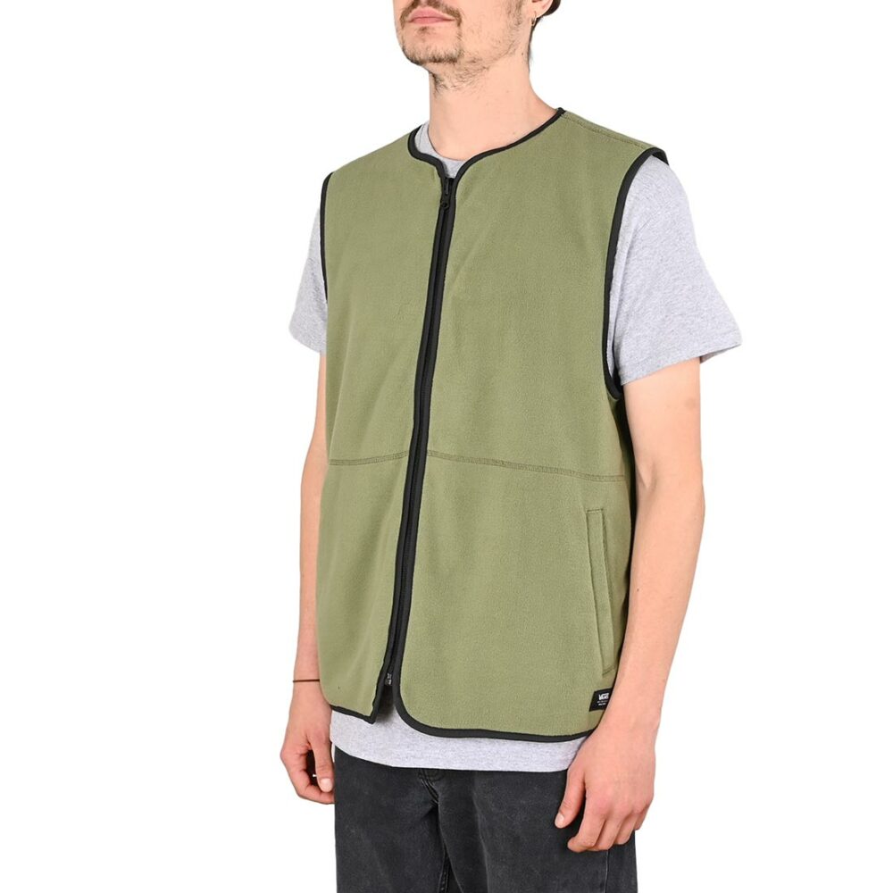 Vans Rosewood Reversible Vest - Olivine