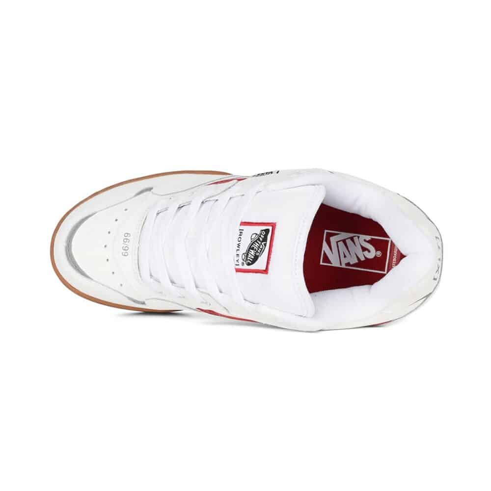 Vans Rowley XLT Skate Shoes - Red/White/Gum