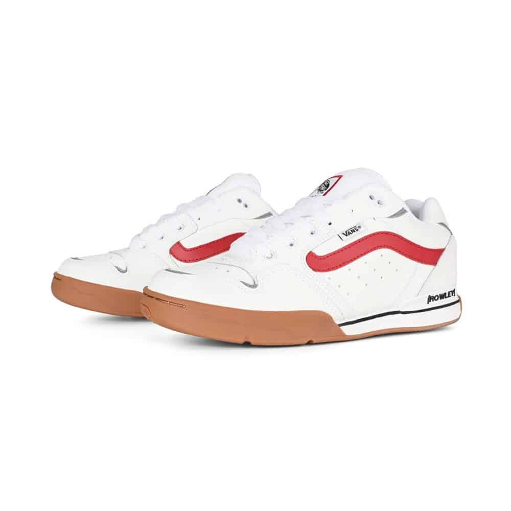 Vans Rowley XLT Skate Shoes - Red/White/Gum