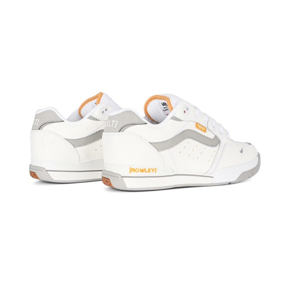 Vans Rowley XLT Skate Shoes - White/Grey